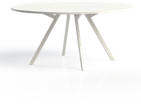 Vergadertafel Huislijn Bridge, rond 160cm, leverbaar in diverse uitvoeringen