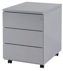 Ladenblok Economy verrijdbaar - 1 lade met pennenbakje en 1 hangmappenlade - 42x54x57 (BxDxH)