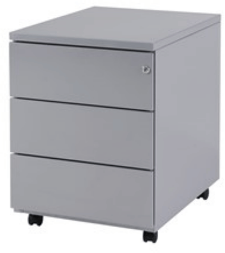 Ladenblok Economy verrijdbaar - 1 lade met pennenbakje en 1 hangmappenlade - 42x54x57 (BxDxH)