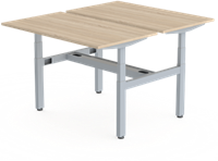 Bureau Huislijn FlexFrame duo-bureau elektrisch verstelbaar - hoogte instelbaar 65 - 130cm, incl. memory funtie, leverbaar in diverse maten en uitvoeringen