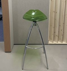 Groene barkruk.