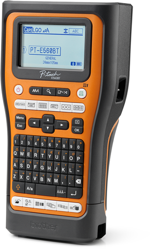 Labelprinter Brother PT-E560BTVP Pro met bluetooth en draagkoffer - ACTIE!!-2