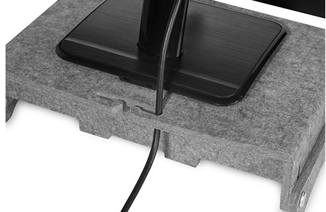 Monitorstandaard B&E Q-riser 110 circulair-3