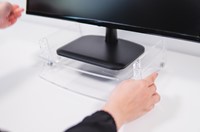 Monitorstandaard B&E Q-riser 130-3