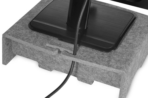 Monitorstandaard B&E Q-riser 90 circulair -2