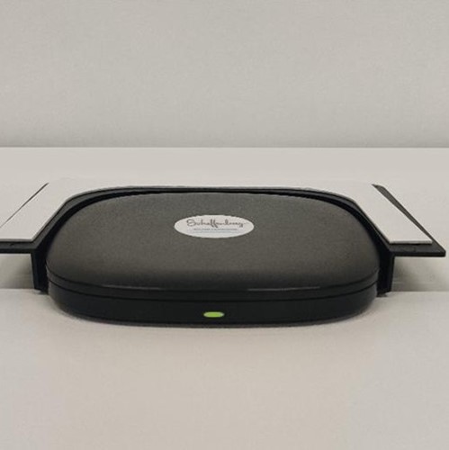Oplader draadloos Schaffenburg model QiWi Wireless Charger t.bv. bureaubladen 20mm tot 50mm-2
