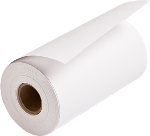 Thermisch papier 102mm doorlopende rol 27,5m tbv Brother RJ printers