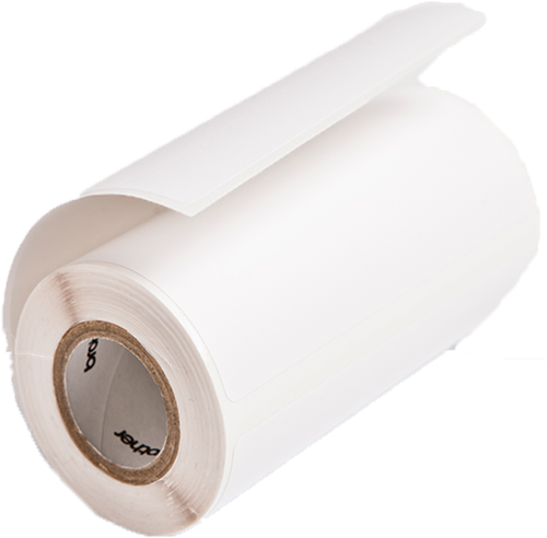 Etiket thermisch 102x152mm voorgestanste rol 85 labels/rol tbv Brother RJ printers