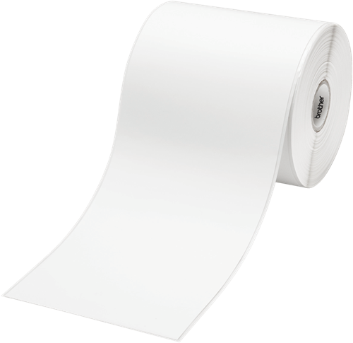 Etiket thermisch 101,6mmx32,3m doorlopende rol wit  tbv Brother TD printers