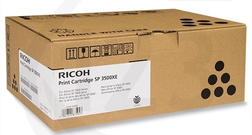 Tonercartridge Ricoh SP 3500XE 6.4K zwart