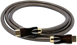HDMI Ultra HD Kabel met Ethernet, M/M, zwart 1,5m