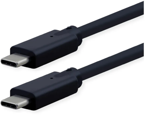 Kabel kompatibel USB 3.2 Gen2, C-C, M/m, 4K UHD-1, 10Gbit/s, Emark, 85W zwart, 7m