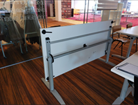 Conferentie tafel 160x80cm opklapbaar - gebruikt