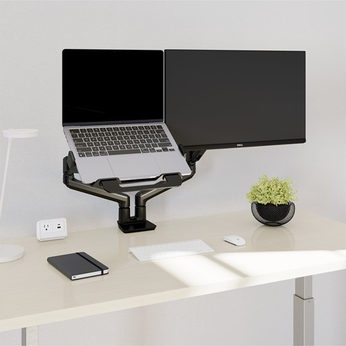 Laptopaccessoire Fellowes voor Tallo monitorarm zwart
