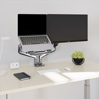 Laptopaccessoire Fellowes voor Tallo monitorarm zilver