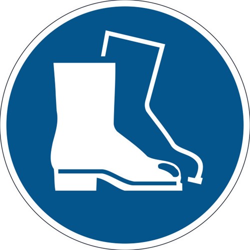 Vloermarkering Durable gebruik veiligheidsschoenen Ø 430 mm