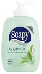 Handzeep hygiene met pomp 200ml Soapy ds/12
