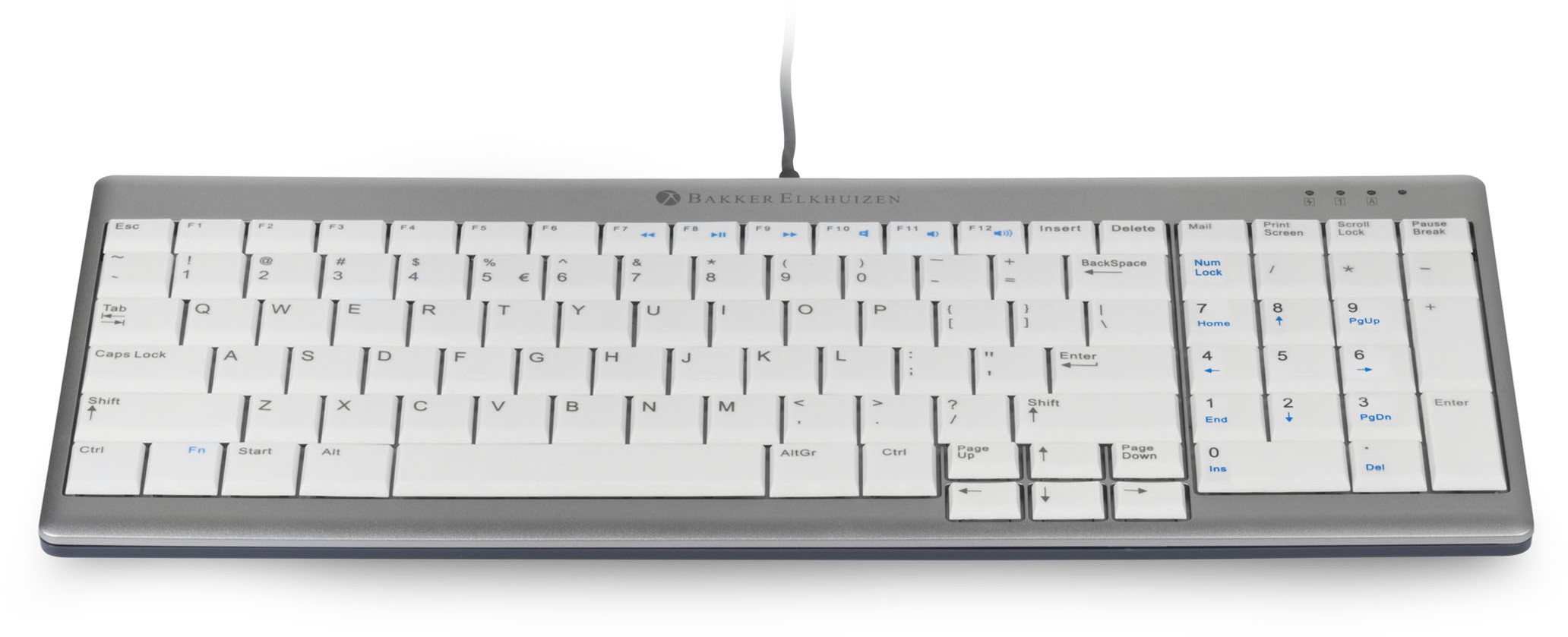 vredig Lijm tempo Toetsenbord B&E Ultraboard 960 Compact Keyboard (US) bedraad DEKAS 2021