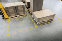 Vloermarkering Durable vormsticker streep pak/10-2