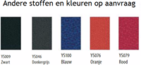 Vergaderstoel Alfa lage rug, slede-2