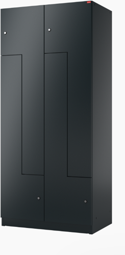 Lockerkast van Esch Z-vormige kast 80x185x50cm SZ2402/P