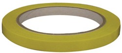 Tape PVC geel 9mm x 66m (tbv zakkensluiter)