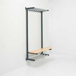 Wandgarderobe van Esch Tertio BEWS+ 10 haken