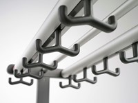 Kapstok staand van Esch Tertio Junior 160x120x60cm 48 haken-2