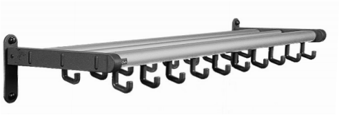 Kapstok wand van Esch Tertio W2 19 haken
