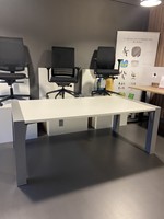  wit bureau 200x100cm - gebruikt