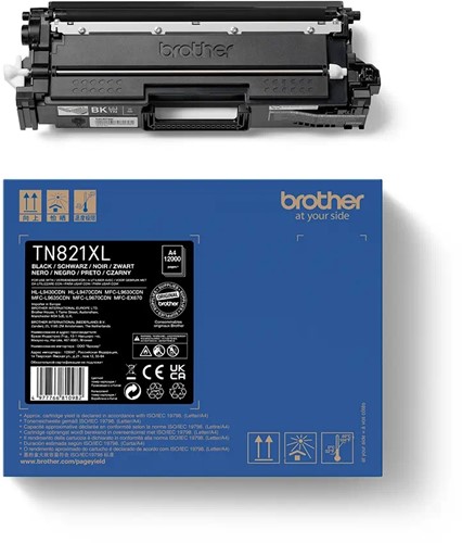 Toner Brother TN-821XLBK 12K zwart-2