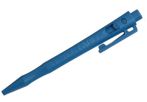 Balpen Detectie Detectament tufftip HD clip blauw