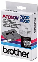 Brothertape TX-131 12mm zwart op helder