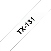 Brothertape TX-131 12mm zwart op helder-2
