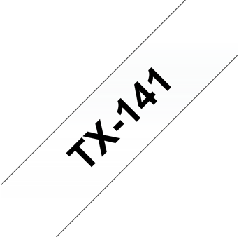 Brothertape TX-141 18mm zwart op helder-2