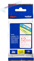 Brothertape TZE-132 12mm rood op transparant -3