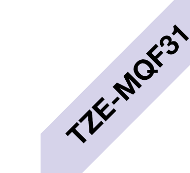 Brothertape TZE-MQF31 12mm wit op pastel paars-2