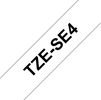 Brothertape TZE-SE4 18mm zwart op wit beveiliging-2