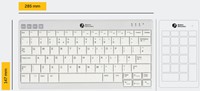 Toetsenbord B&E Ultraboard 950 V2 Compact Keyboard (US) bedraad-2