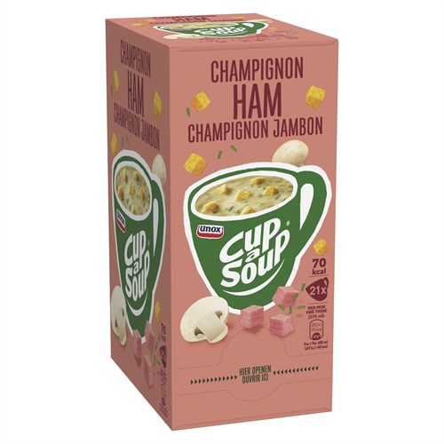 Unox Cup-a-Soup Champignon Ham 21x175 ml 