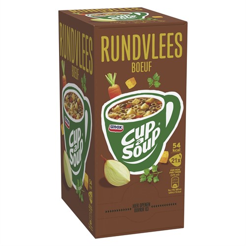 Unox Cup-a-Soup Rundvlees 21x175 ml 