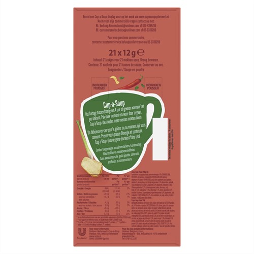 Unox Cup-a-Soup Thaise pittige kip 21x175 ml-3
