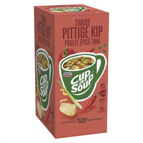Unox Cup-a-Soup Thaise pittige kip 21x175 ml