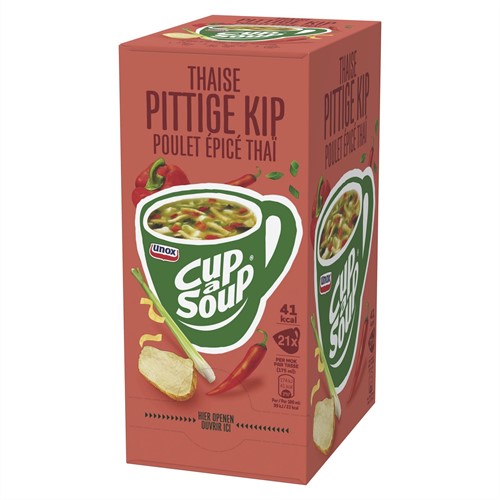 Unox Cup-a-Soup Thaise pittige kip 21x175 ml-2