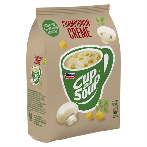 Unox Cup-a-Soup Machinezak Champignon Crème 40x140 ml