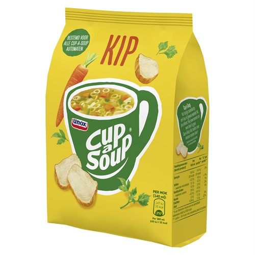 Unox Cup-a-Soup Machinezak Kip 40x140 ml-2