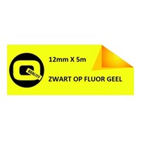 Brothertape TZE-C31 12mm zwart op geel-2