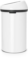 Afvalbak Brabantia Touch Bin 60L wit-3