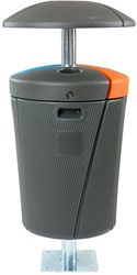 Buitenafvalbak Phoenix 3x50L