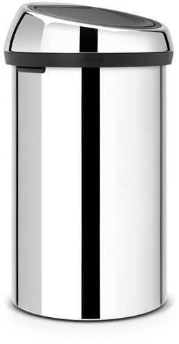 Afvalbak Brabantia Touch Bin 60L RVS-2